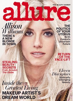 Allure March 2017 Cover